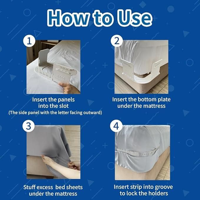 Bedsheet Lock Holder Clips