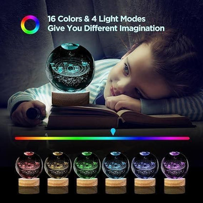 3D Crystal Lamp Ball Decorative Light