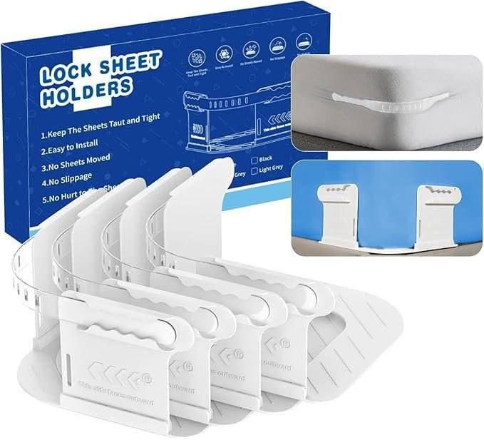 Bedsheet Lock Holder Clips