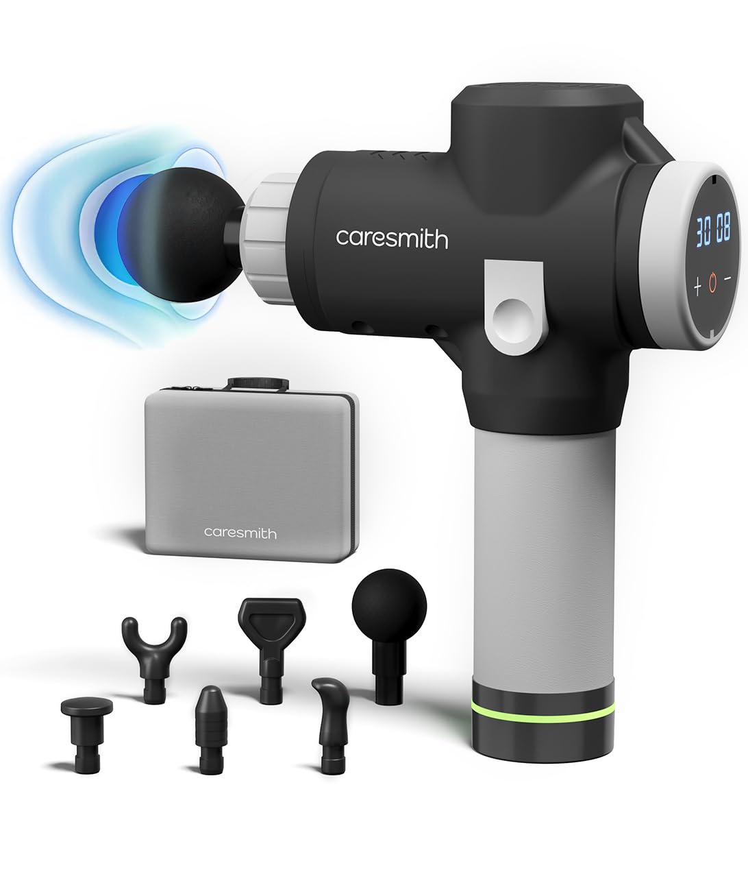 Caresmith Charge Boost Massage Gun | Body Massager | Massager Machine for Pain Relief for Men and Women | Deep Tissue Massager