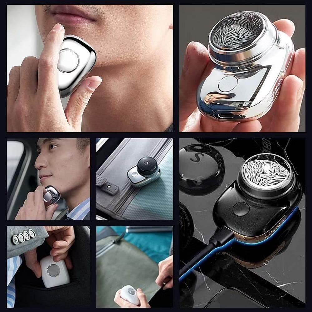 Mini Electric Razor Rechargeable Shaver for Men