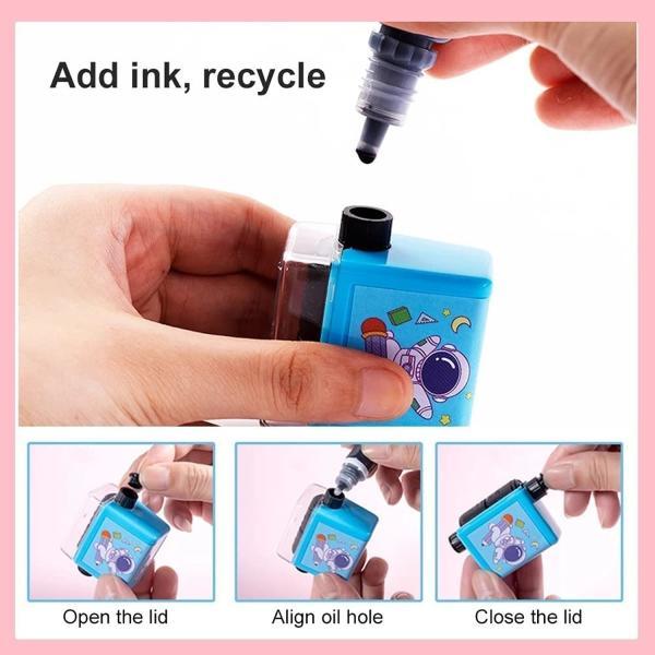 Birud Addition Roller Math Stamps for Kids
