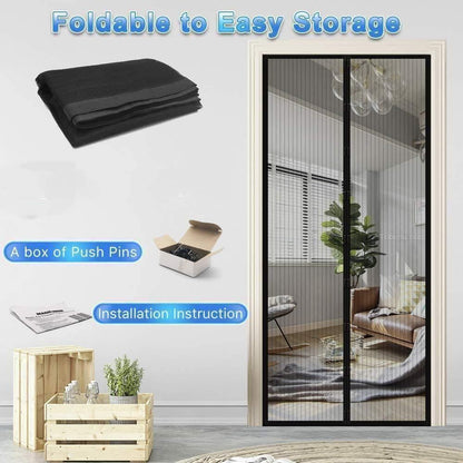Magnetic Mesh Anti Mosquito Door Curtain