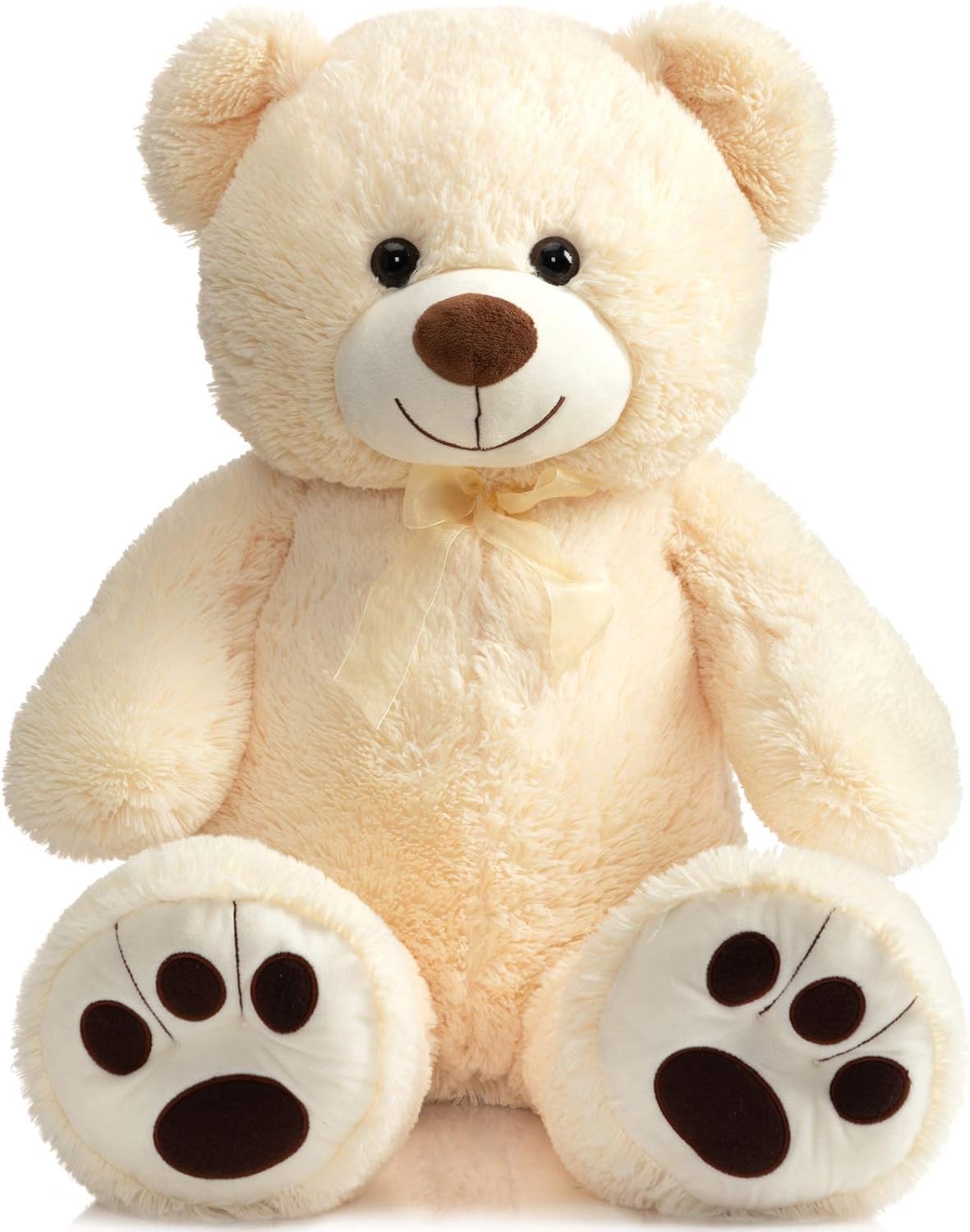HUG 'n' FEEL 5 Feet Giant Teddy Bear | Ultra Soft Plush Stuffed Toy for Kids, Birthdays, Anniversaries & Valentine's Day