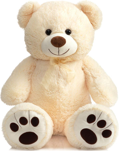 HUG 'n' FEEL 5 Feet Giant Teddy Bear | Ultra Soft Plush Stuffed Toy for Kids, Birthdays, Anniversaries & Valentine's Day