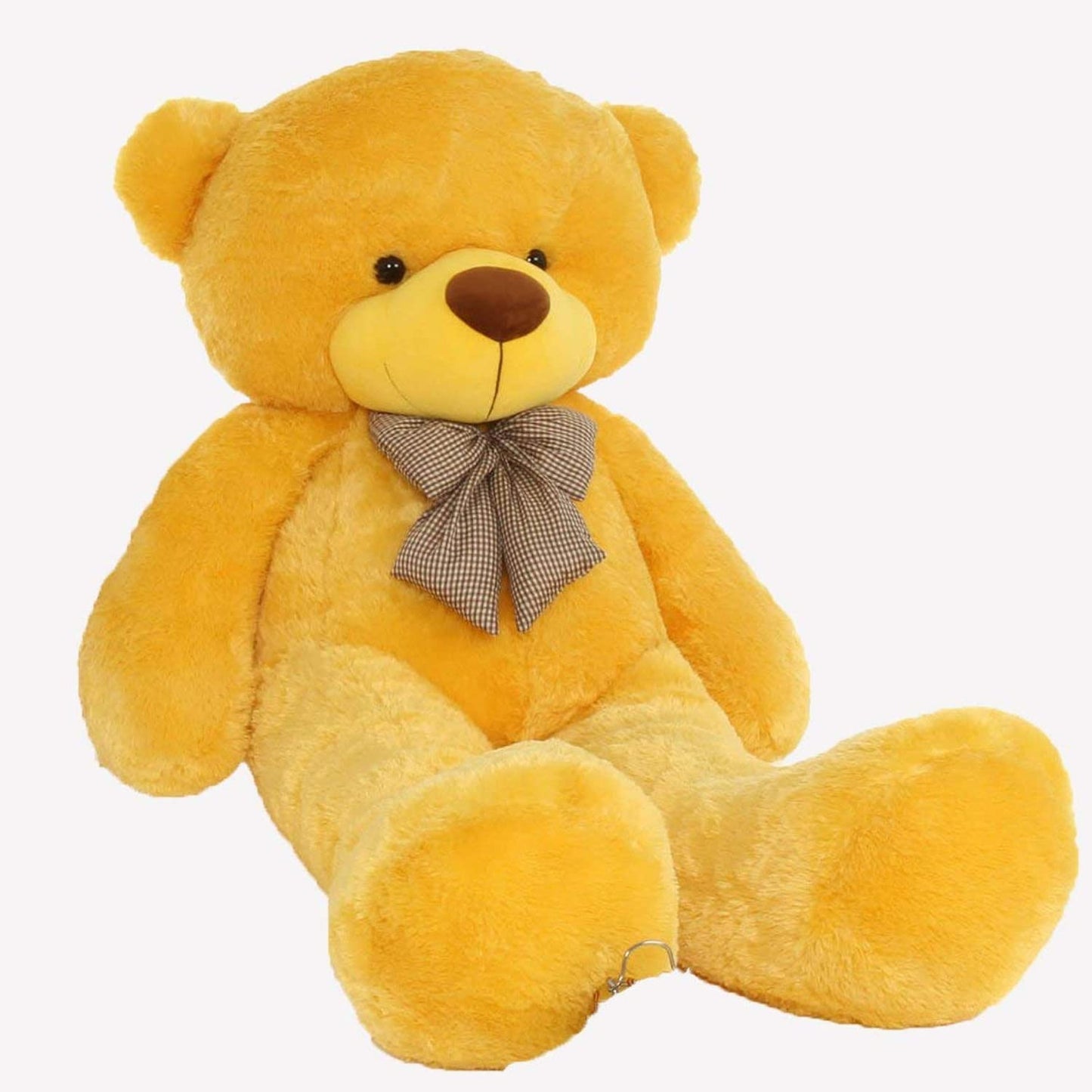 HUG 'n' FEEL 5 Feet Giant Teddy Bear | Ultra Soft Plush Stuffed Toy for Kids, Birthdays, Anniversaries & Valentine's Day