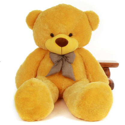 HUG 'n' FEEL 5 Feet Giant Teddy Bear | Ultra Soft Plush Stuffed Toy for Kids, Birthdays, Anniversaries & Valentine's Day