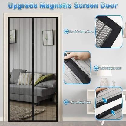 Magnetic Mesh Anti Mosquito Door Curtain