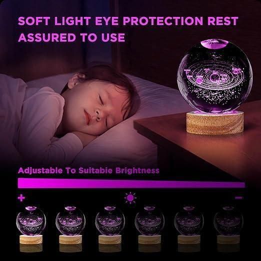 3D Crystal Lamp Ball Decorative Light