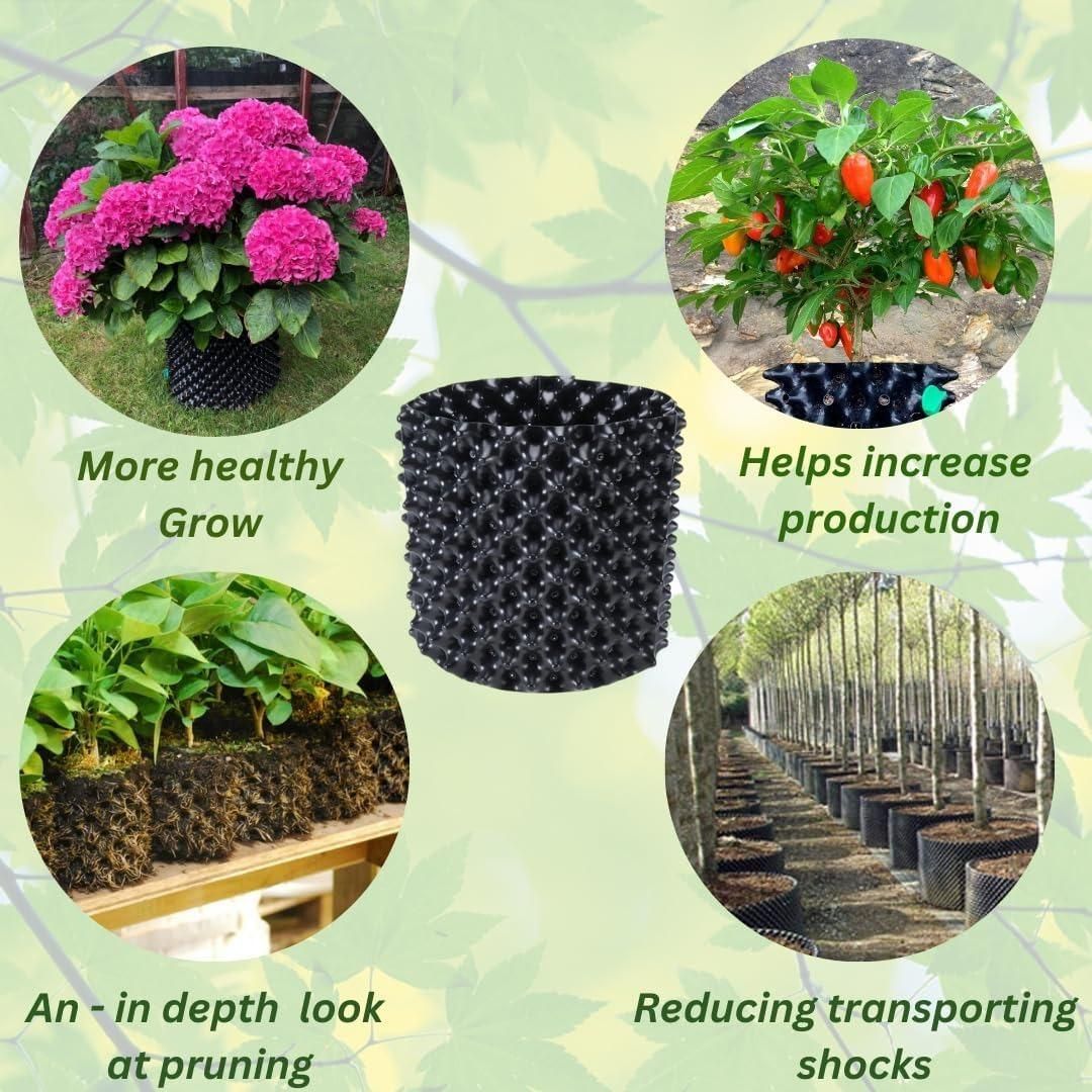 Premium 12x15 Inch Air Pruning Grow Bag – Gardening Pot