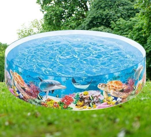 Premium 20 Inch Kids Portable Swimming Pool – Baby Inflatable Bath Tub