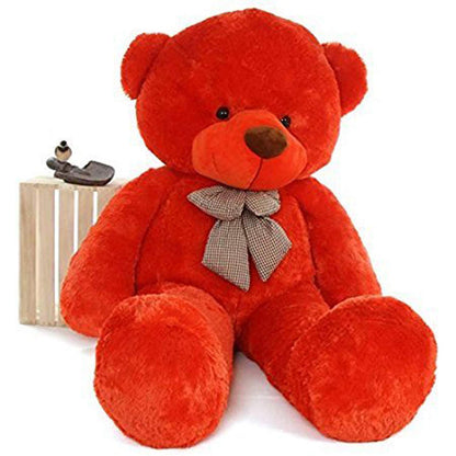 HUG 'n' FEEL 5 Feet Giant Teddy Bear | Ultra Soft Plush Stuffed Toy for Kids, Birthdays, Anniversaries & Valentine's Day