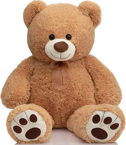 HUG 'n' FEEL 5 Feet Giant Teddy Bear | Ultra Soft Plush Stuffed Toy for Kids, Birthdays, Anniversaries & Valentine's Day