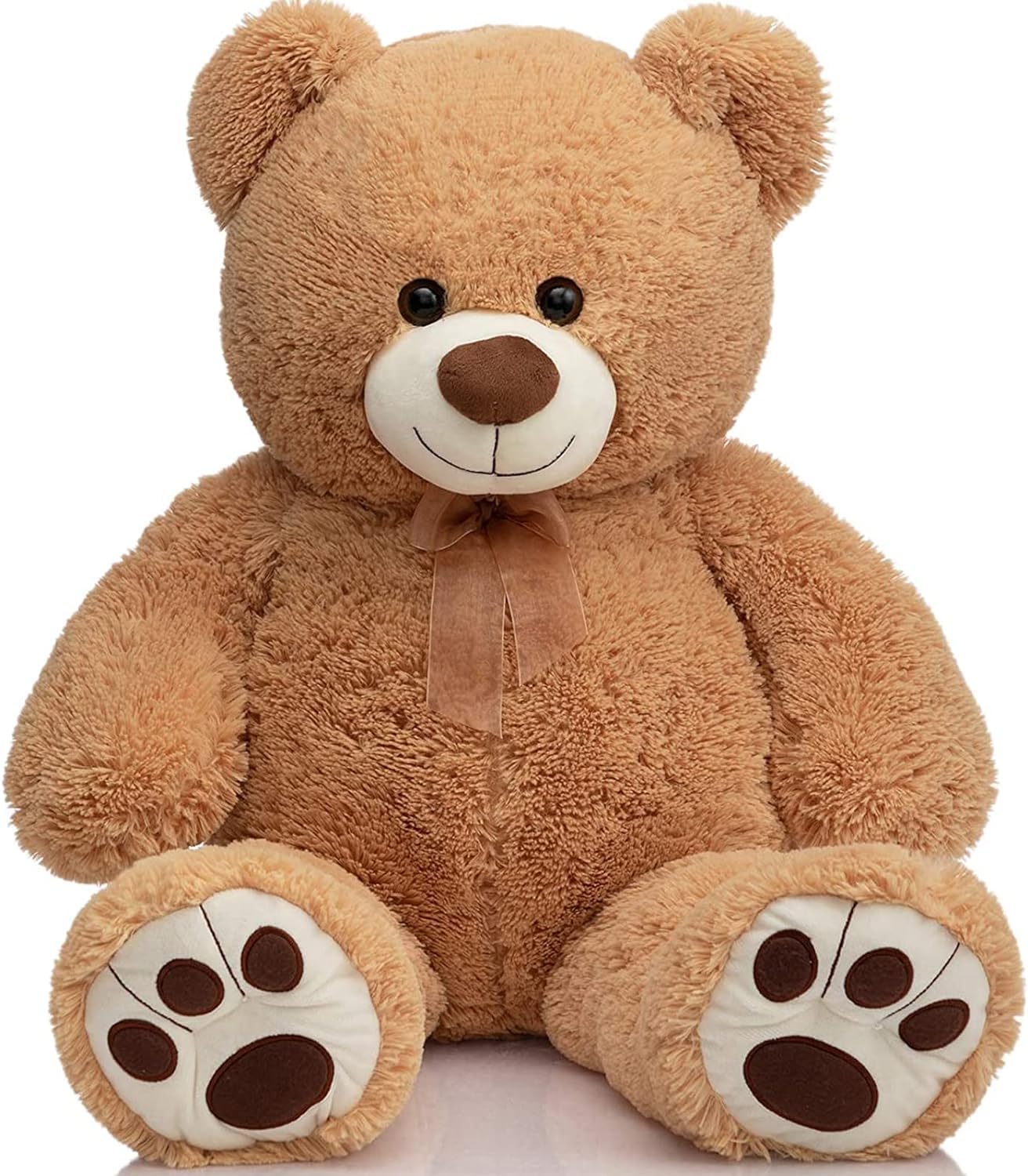 HUG 'n' FEEL 5 Feet Giant Teddy Bear | Ultra Soft Plush Stuffed Toy for Kids, Birthdays, Anniversaries & Valentine's Day