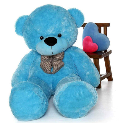HUG 'n' FEEL 5 Feet Giant Teddy Bear | Ultra Soft Plush Stuffed Toy for Kids, Birthdays, Anniversaries & Valentine's Day
