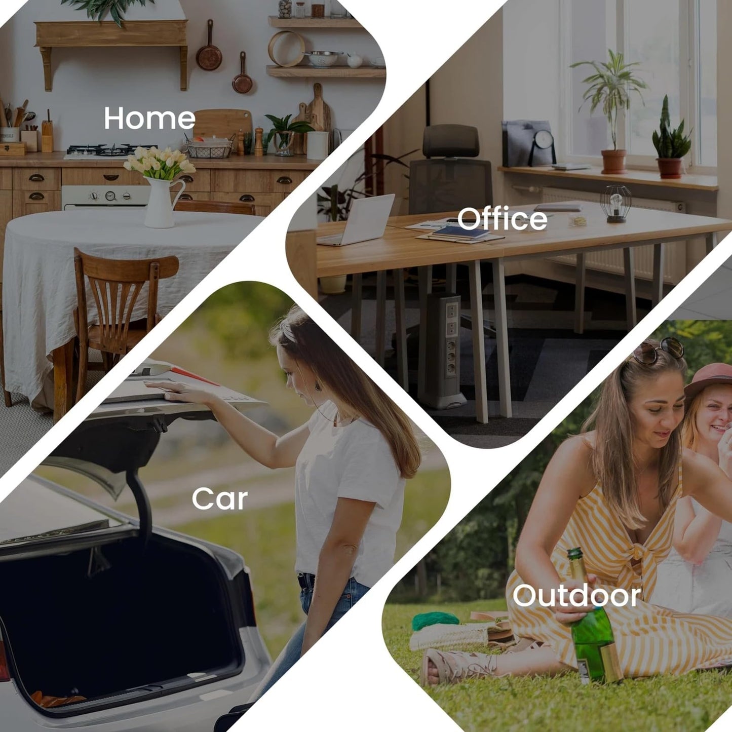 KILIG Frio Mini Fridge | Portable Cooler & Warmer | 240V AC & 12V DC Power for Home & Car | Smart Temperature Control | Perfect for Food & Beverages, Travel, Skincare, Medicine | White (Frio)