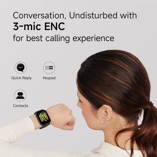 Redmi Watch 5 Active, 2" Display, Metal Body, 18 Day Battery, Bluetooth Calling, Advanced AI Noise Cancellation, Alexa, Matte Silver (M2351W1)
