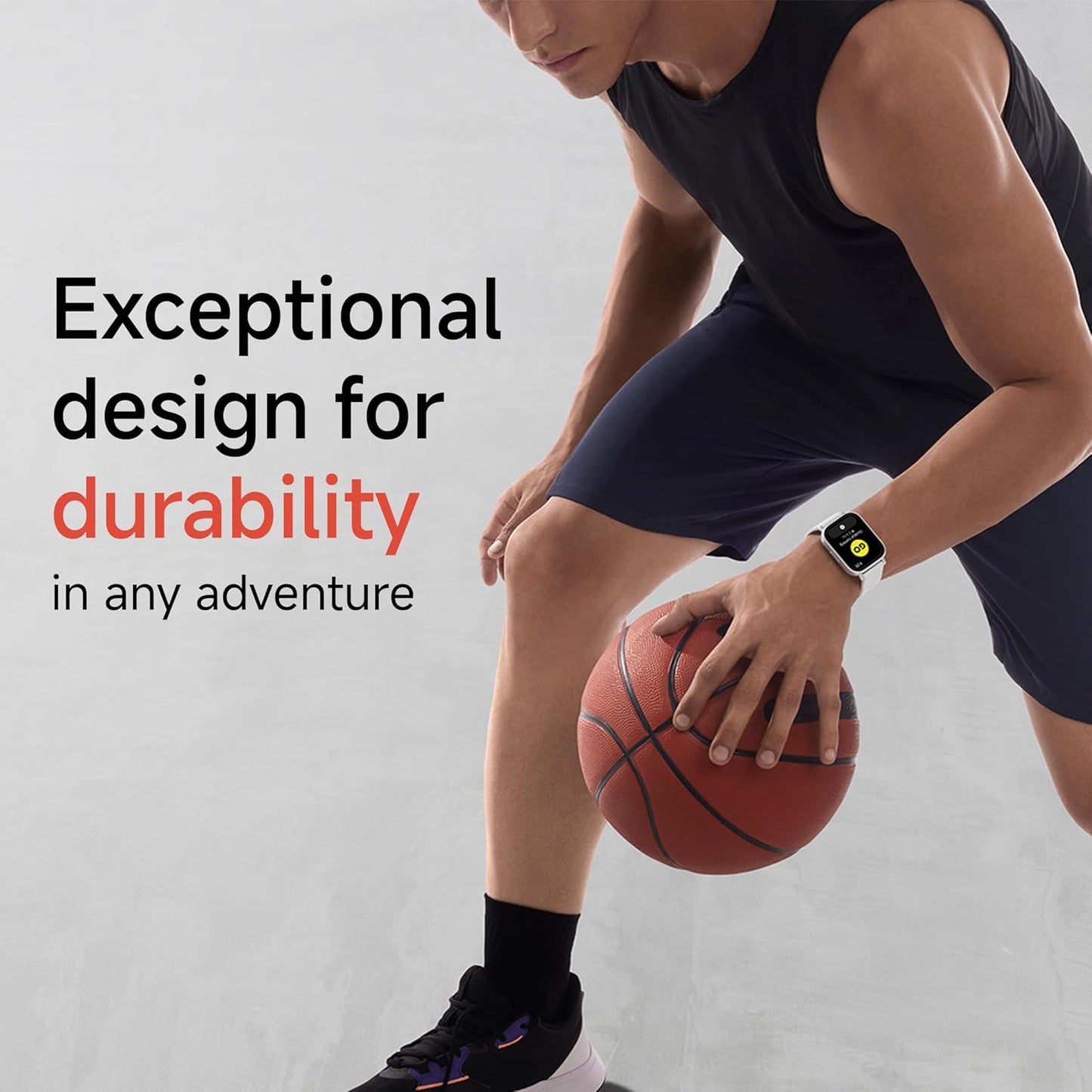 Redmi Watch 5 Active, 2" Display, Metal Body, 18 Day Battery, Bluetooth Calling, Advanced AI Noise Cancellation, Alexa, Matte Silver (M2351W1)
