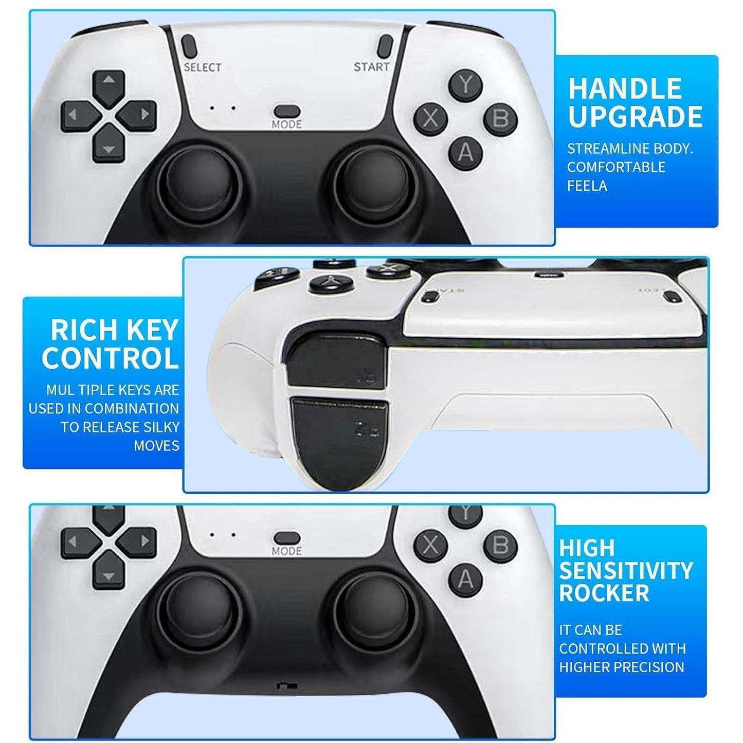 New 2026 Upgraded 4k TV Video Game Gaming System, Plug & Play Video TV Games HD with Wireless 2 Controllers for Men/Women/Girls/Boys/Adult/Kids