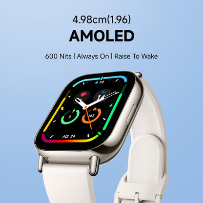 Redmi Watch 5 Lite, 1.96" Amoled, Advanced in-Built GPS, 5 ATM, 18 Day Battery, Bluetooth Calling with AI Noise Reduction, Always on Display, Black