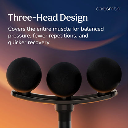 Caresmith Charge Boost Massage Gun | Body Massager | Massager Machine for Pain Relief for Men and Women | Deep Tissue Massager