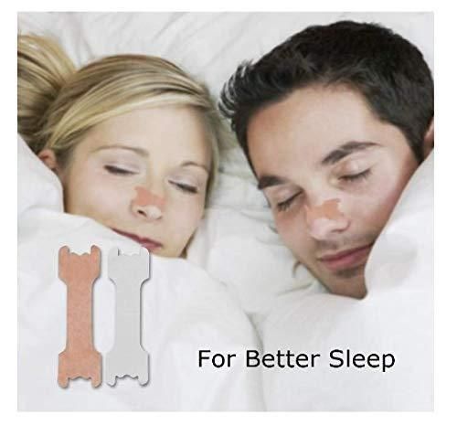GLOMEXIA Nasal Breathing Strips for Easy Breathing & Night Comfort | Drug-Free Nose Strips (Pack of 6/10/20)
