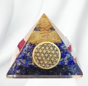 Lapis Lazuli Orgon Pyramid Energy Crystal