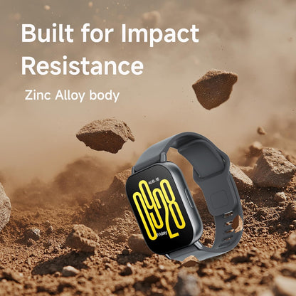 Redmi Watch 5 Active, 2" Display, Metal Body, 18 Day Battery, Bluetooth Calling, Advanced AI Noise Cancellation, Alexa, Matte Silver (M2351W1)