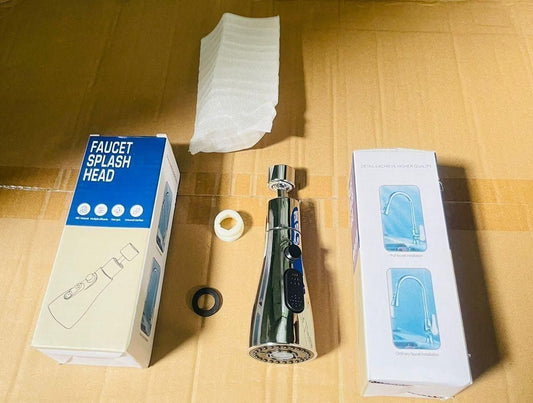 Premium 3 Mode Kitchen Sink Faucet – Stainless Steel Mixer Tap