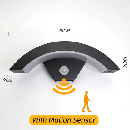 🌙💡 Outdoor LED Motion Sensor Wall Light | IP65 Waterproof 🔒