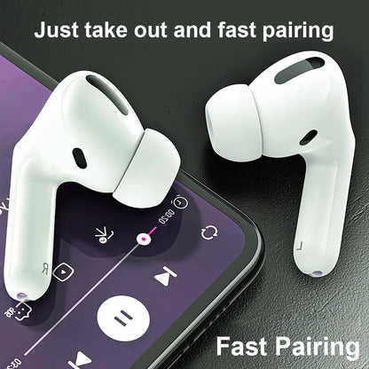 Premium TWS Bluetooth Earbuds – Noise Cancelling with Siri Support