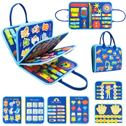 Montessori Busy Board Sensory Learning Toy