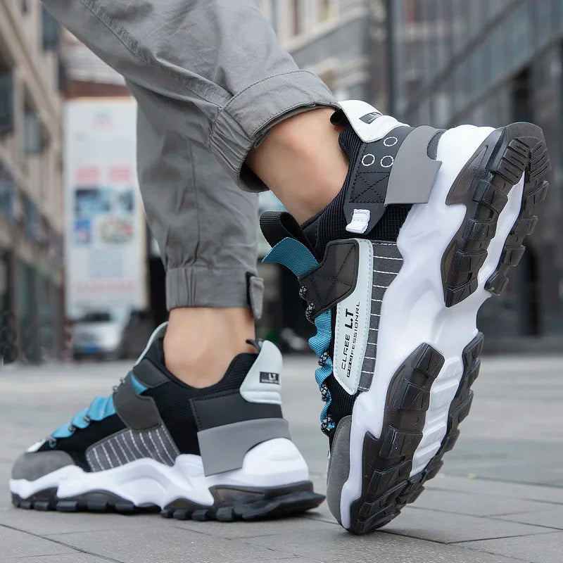 👟 Men’s Breathable Luxury Sneakers – Casual Running & Trainer Shoes