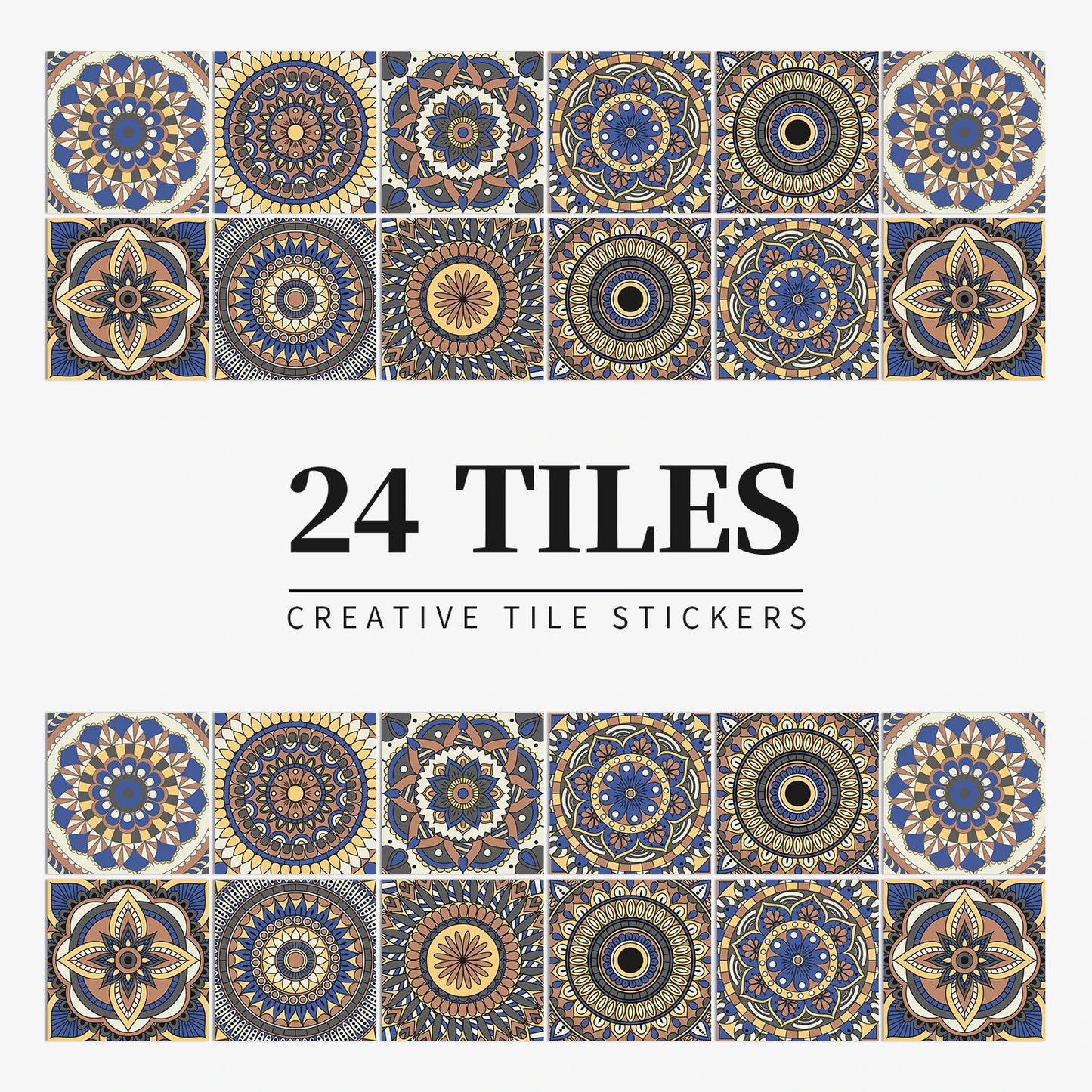 Self-Adhesive Tile Wall Stickers 🧱 | Waterproof Home Decor –