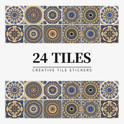 Self-Adhesive Tile Wall Stickers 🧱 | Waterproof Home Decor –