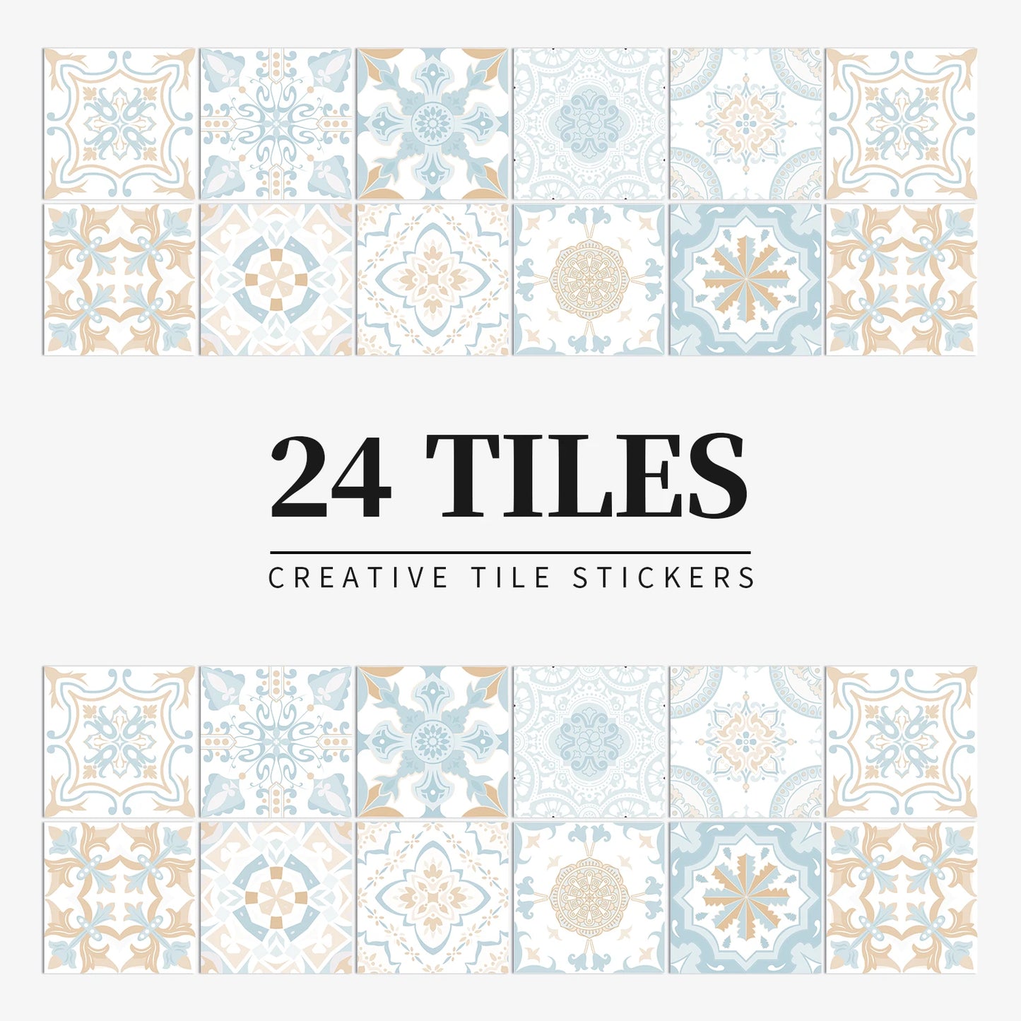 Self-Adhesive Tile Wall Stickers 🧱 | Waterproof Home Decor –