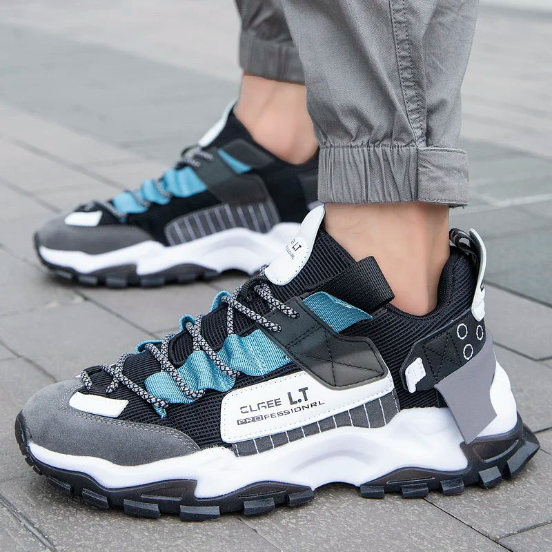👟 Men’s Breathable Luxury Sneakers – Casual Running & Trainer Shoes