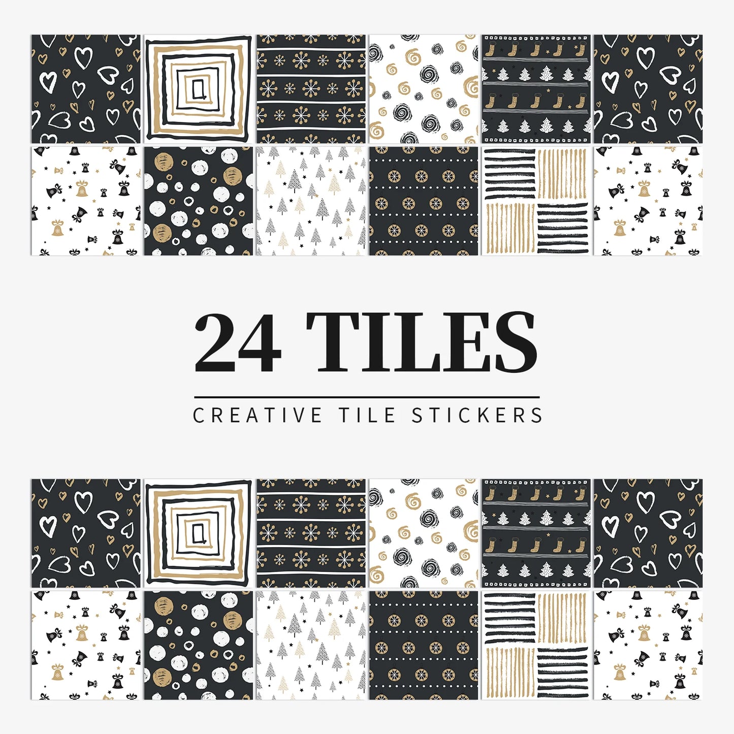 Self-Adhesive Tile Wall Stickers 🧱 | Waterproof Home Decor –