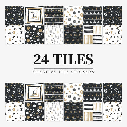 Self-Adhesive Tile Wall Stickers 🧱 | Waterproof Home Decor –