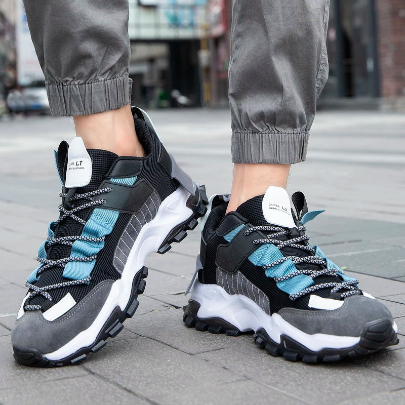 👟 Men’s Breathable Luxury Sneakers – Casual Running & Trainer Shoes