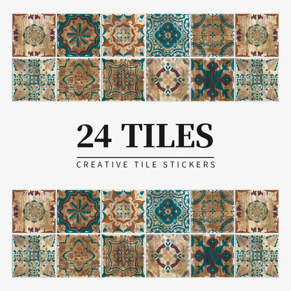 Self-Adhesive Tile Wall Stickers 🧱 | Waterproof Home Decor –