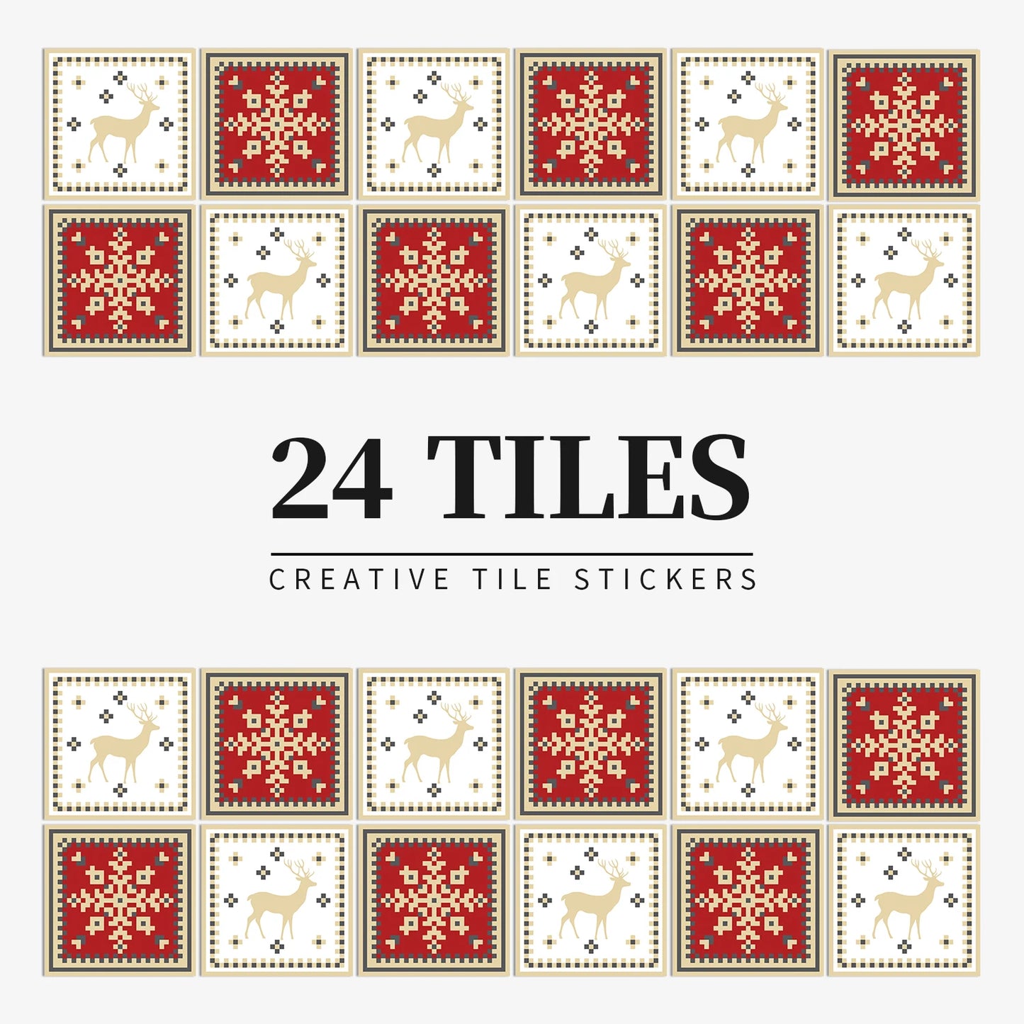 Self-Adhesive Tile Wall Stickers 🧱 | Waterproof Home Decor –
