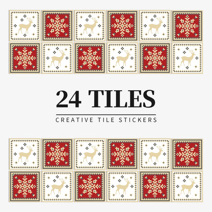 Self-Adhesive Tile Wall Stickers 🧱 | Waterproof Home Decor –
