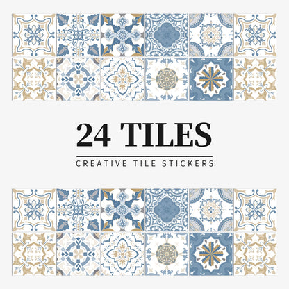 Self-Adhesive Tile Wall Stickers 🧱 | Waterproof Home Decor –