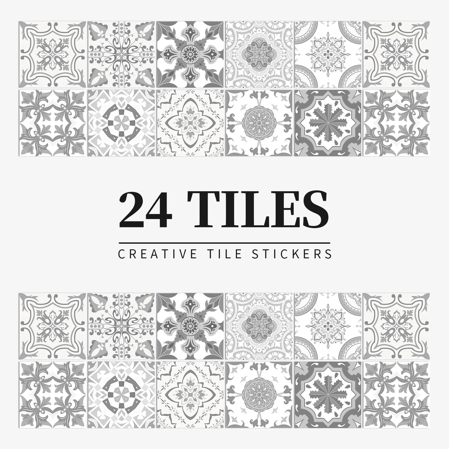 Self-Adhesive Tile Wall Stickers 🧱 | Waterproof Home Decor –