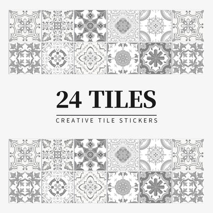 Self-Adhesive Tile Wall Stickers 🧱 | Waterproof Home Decor –