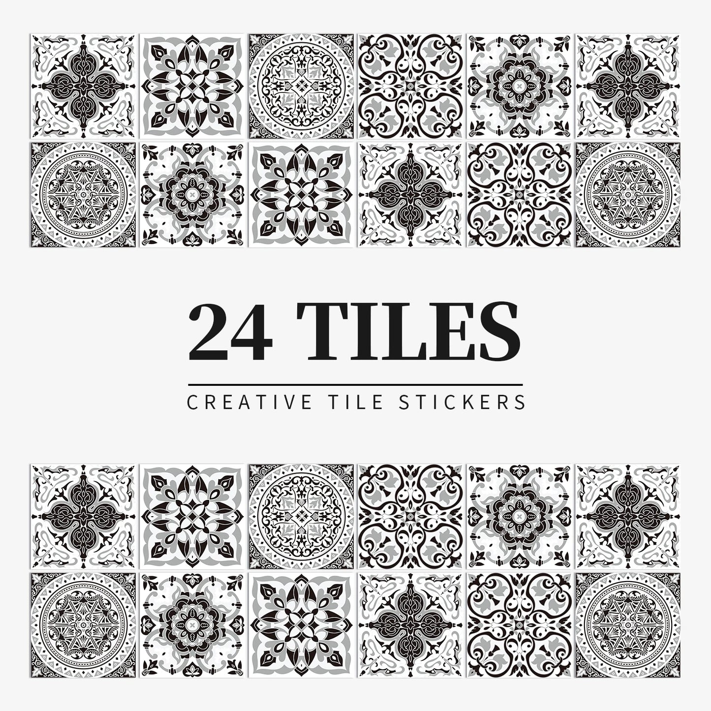 Self-Adhesive Tile Wall Stickers 🧱 | Waterproof Home Decor –
