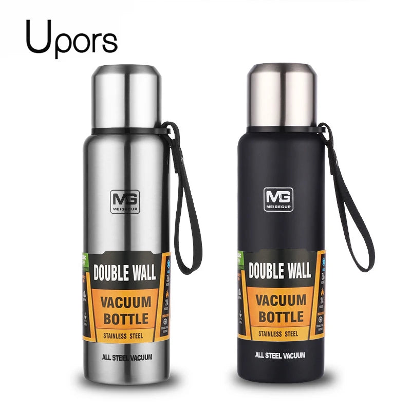 Glomexia Insulated Stainless Steel Thermos Bottle – 500ml to 1500ml