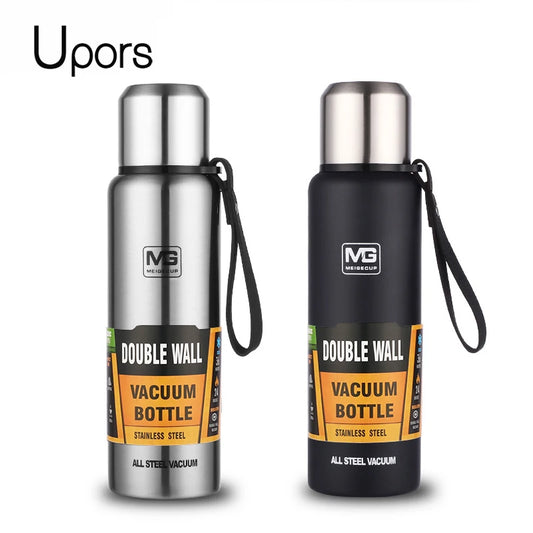 Glomexia Insulated Stainless Steel Thermos Bottle – 500ml to 1500ml