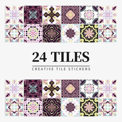 Self-Adhesive Tile Wall Stickers 🧱 | Waterproof Home Decor –